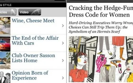 Tutto il Wall Street Journal su iPhone. Gratis