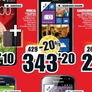 Mediaworld lancia i saldi: Nokia Lumia 925 a 343€