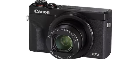 Canon, aggiornamento per PowerShot G7 X Mark III