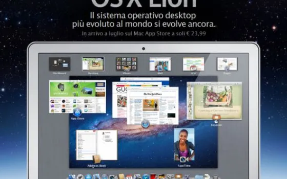 OS X Lion e i nuovi MacBook Air in arrivo domani ?