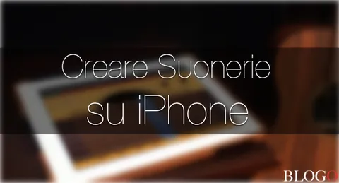 Creare una suoneria con Garageband su iPhone