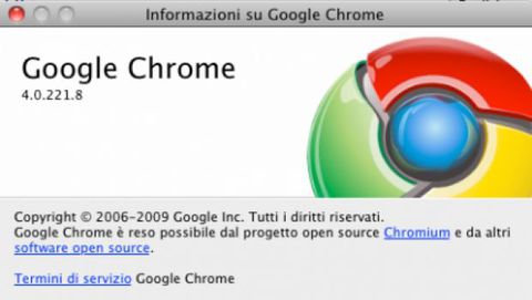 Google Chrome per Mac: al via i download della beta