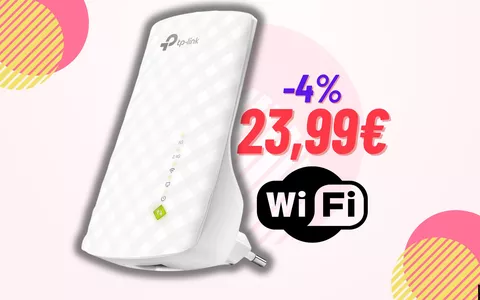 TP-Link Ripetitore WiFi Wireless: meno di 25€ per un segnale potentissimo!