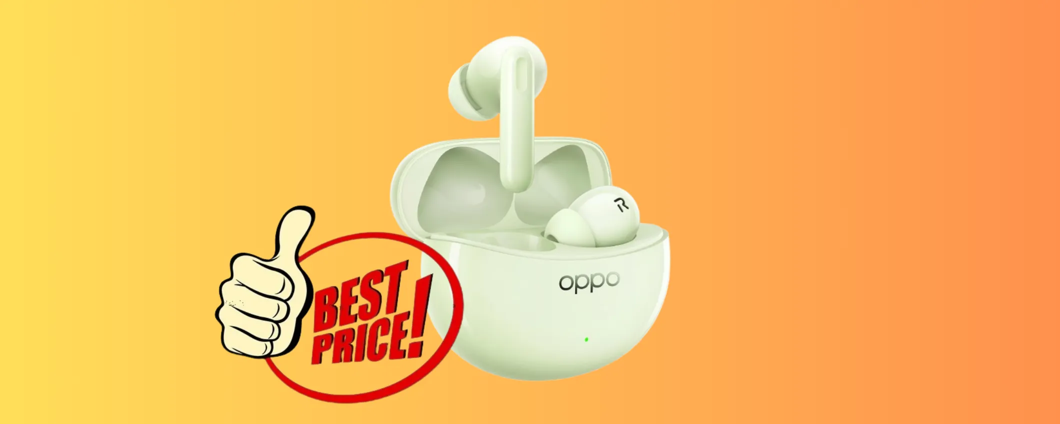 OPPO Enco Air3 Pro: con la mega offerta Amazon le paghi meno della metà