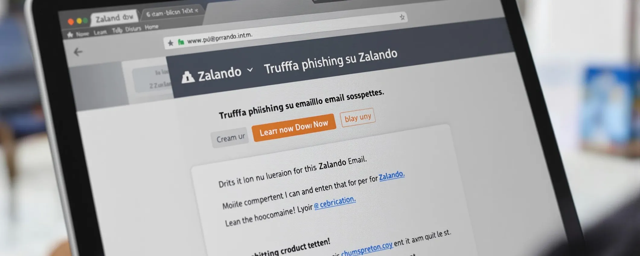 Truffa phishing su Zalando: attenzione alle email sospette