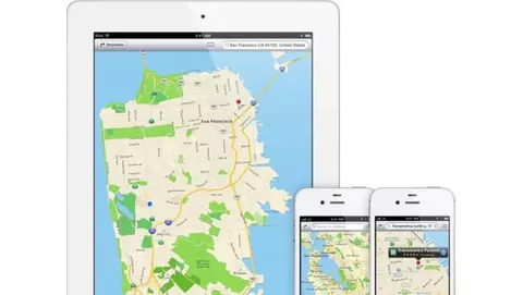 Le Mappe vettoriali di Apple in iOS 6 supportano meglio l'uso offline