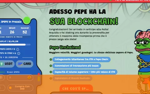 Pepe Unchained supera i 12 milioni di dollari in prevendita - Sarà la prossima crypto a esplodere?