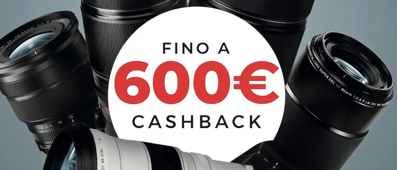 Le ottiche professionali di Fujifilm in cashback