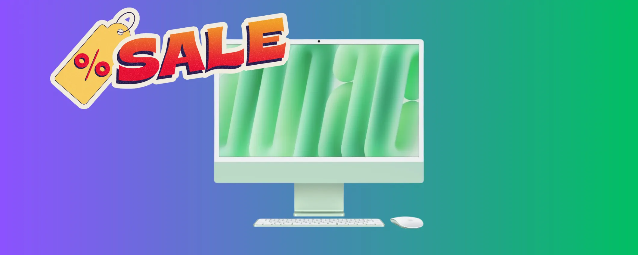 IMPERDIBILE: Apple iMac Computer desktop all-in-one con chip M4 a 130€ in meno