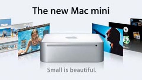 Nuovo Apple Mac Mini: processori Intel e Front Row Bonjour