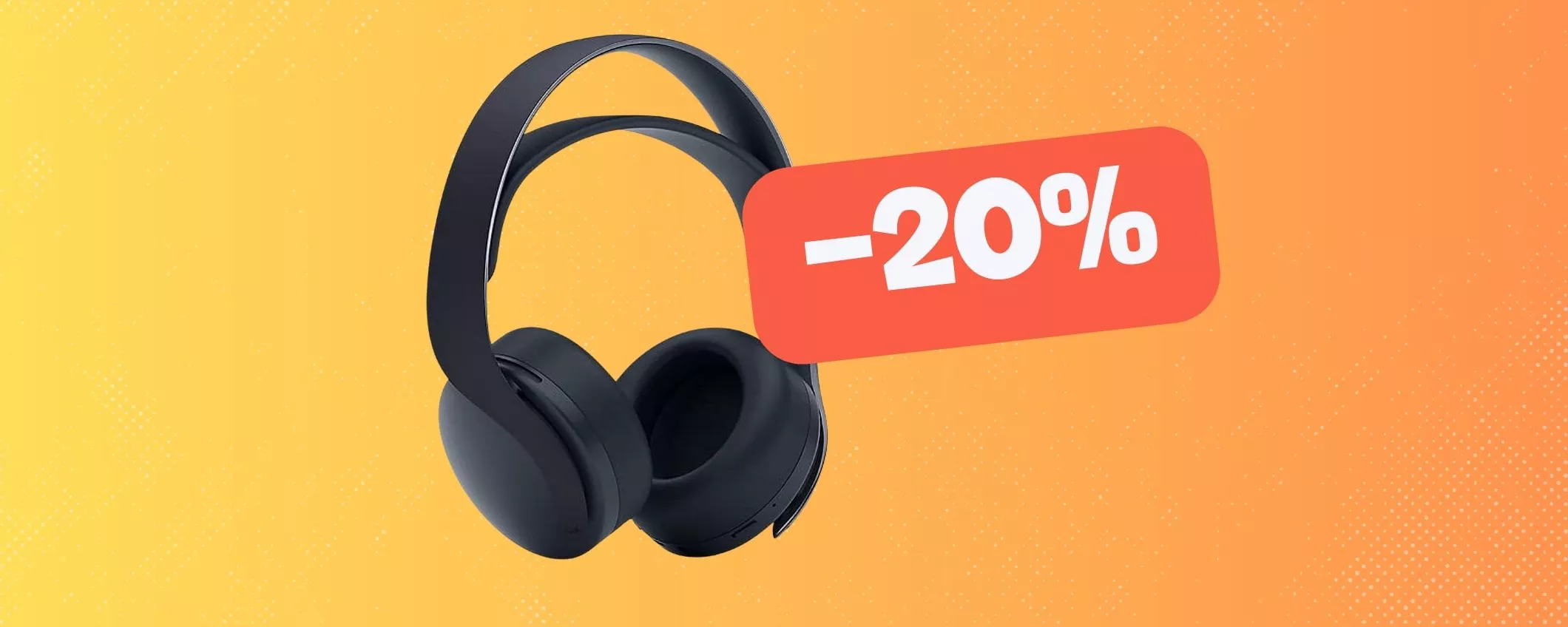 Gioca al meglio con il Pulse 3D Wireless Headset (-20%)