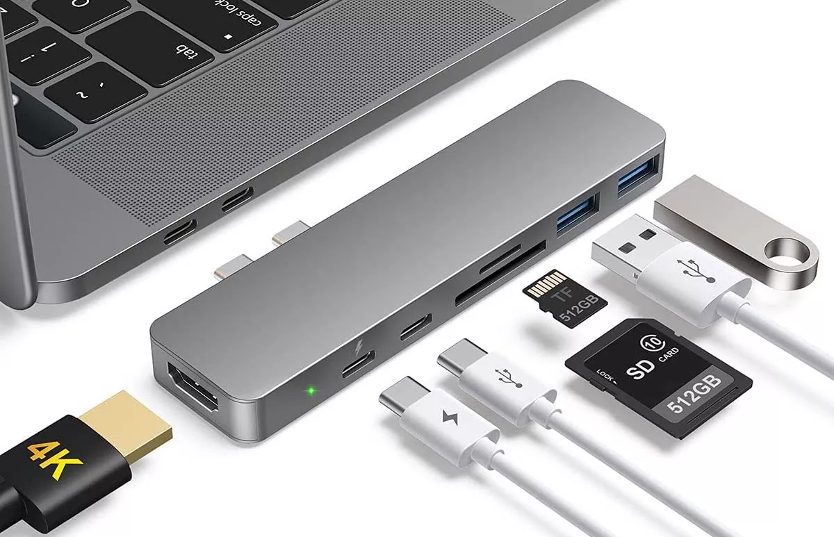 Hub USB-C per MacBook Pro/Air, prezzo folle: solo 13,99€