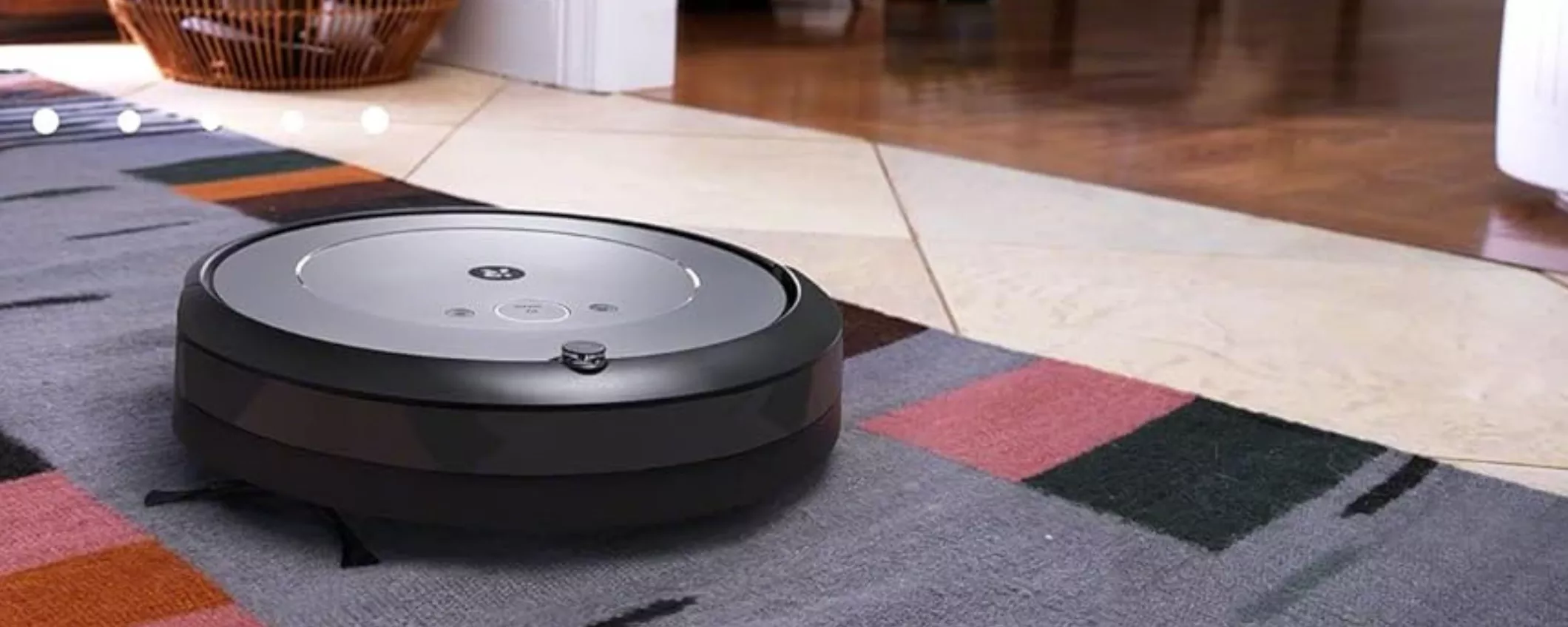 MAI PIÙ POLVERE con il robot aspirapolvere iRobot Roomba i1152 (-24%)