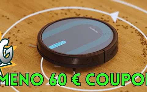 Robot Aspirapolvere Lavapavimenti: MENO 60 euro col coupon in pagina!