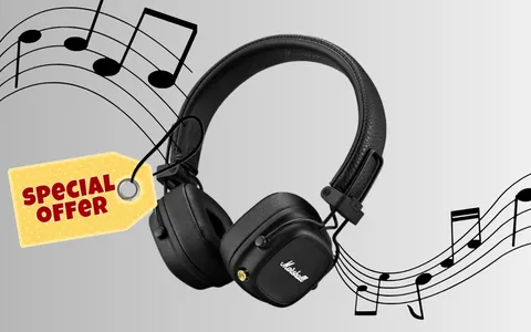 Offerta schock: le Cuffie On Ear Marshall oggi le paghi meno della metà (-56%)