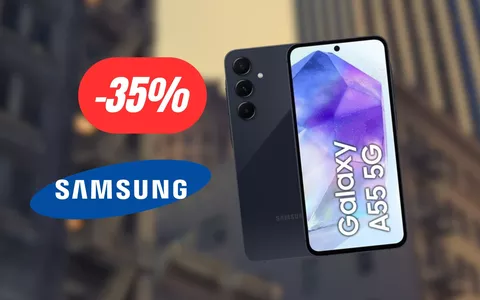 DISINTEGRATO IL PREZZO del Samsung Galaxy A55 su eBay (-158€)