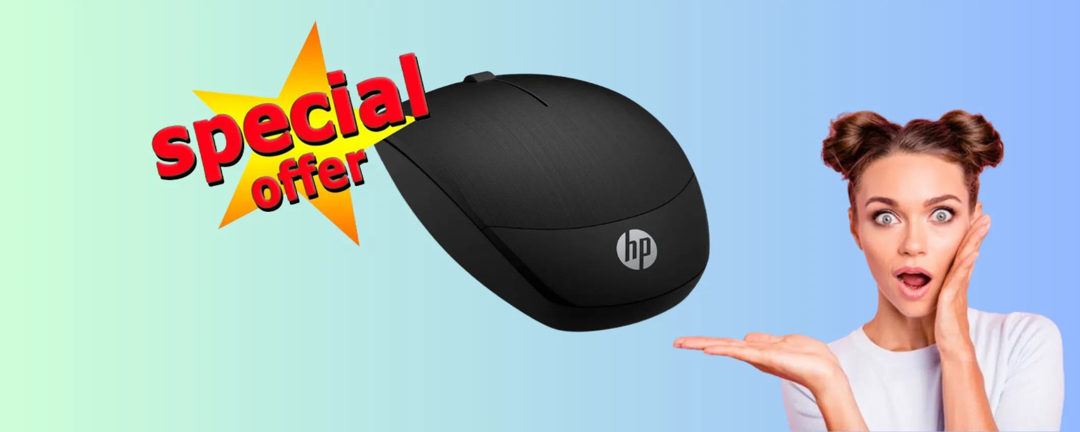Mouse Wireless HP a soli 9€: offerta limitatissima solo su Amazon