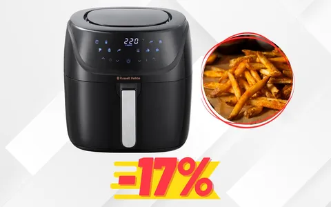 RISPARMIA 20€ sulla friggitrice ad aria XXL Russell Hobbs