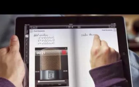 Taposé, il Microsoft Courier per iPad