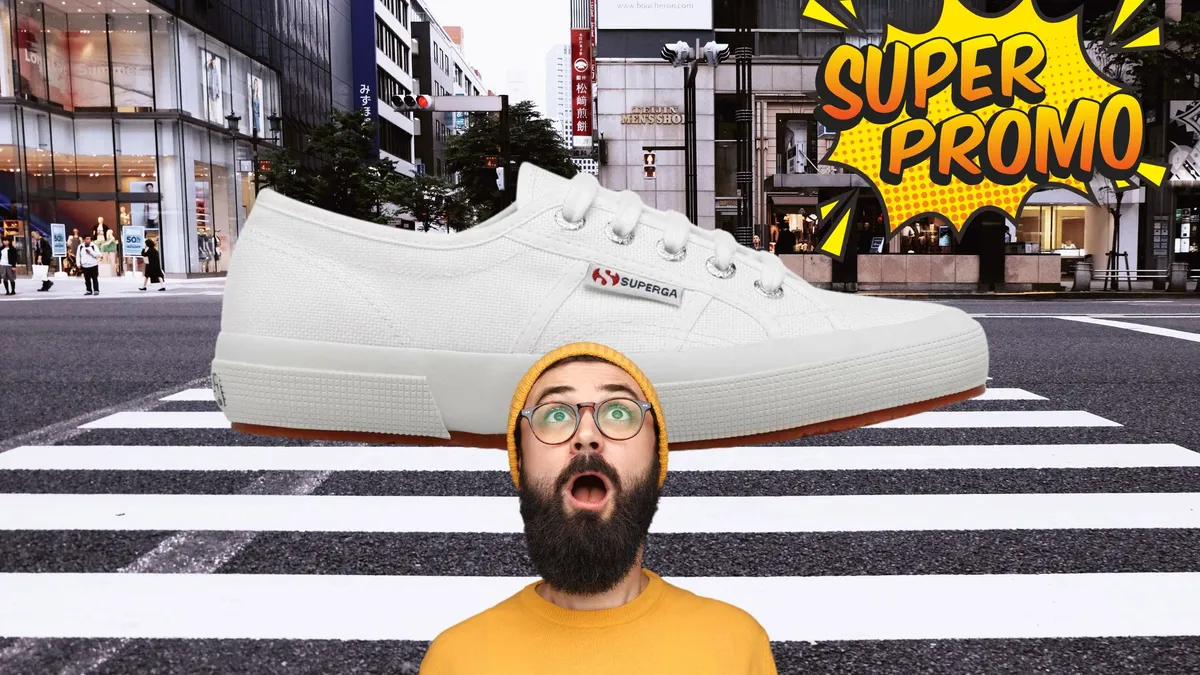Superga classiche bianche store