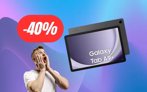 Samsung Galaxy Tab A9+: MAXI SCONTO di fine estate, TABLET TOP (-40%)