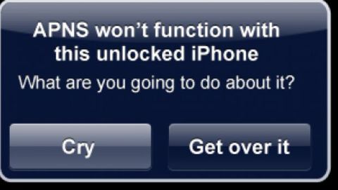 Il jailbreak di iPhone 3.0 bloccherebbe le notifiche push