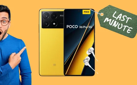 Xiaomi POCO X6 Pro: applica il coupon Amazon per averlo con una spesa minima