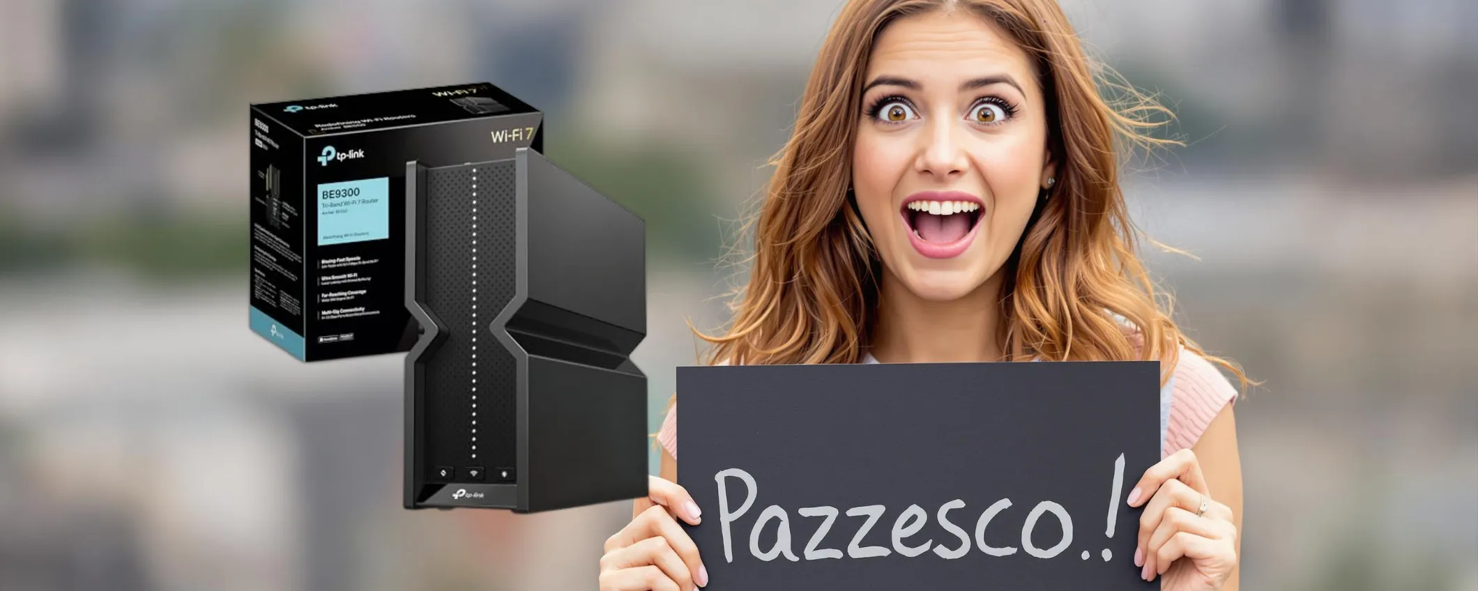 Router WiFi 7 TP-Link Archer: con l'offerta schock di Amazon oggi risparmi 100€