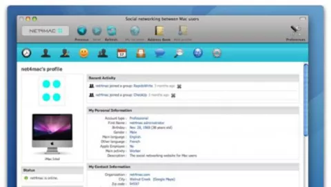 Net4Mac: il social networking riservato agli utenti Mac