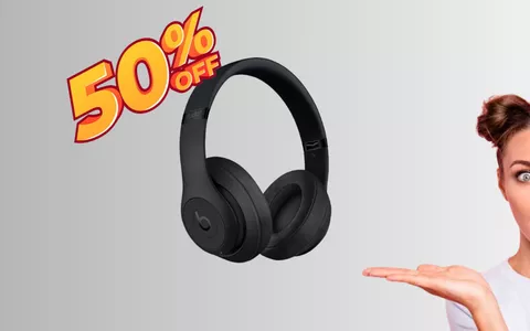 Cuffie on-ear TOP DI GAMMA a META' PREZZO: offerta MAI VISTA PRIMA