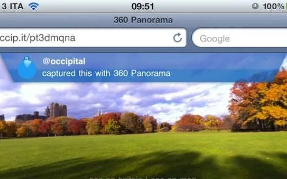 Safari Mobile e giroscopio vanno d'accordo