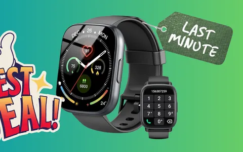Smartwatch con più di 100 modalità di allenamento in doppio sconto: tuo a soli 26€