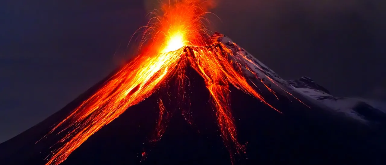 Droni: andata e ritorno nel cuore di un vulcano