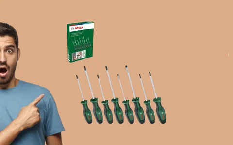 Speciale FAI-DA-TE: Set di cacciaviti Bosch da 8 pezzi a prezzo stracciato
