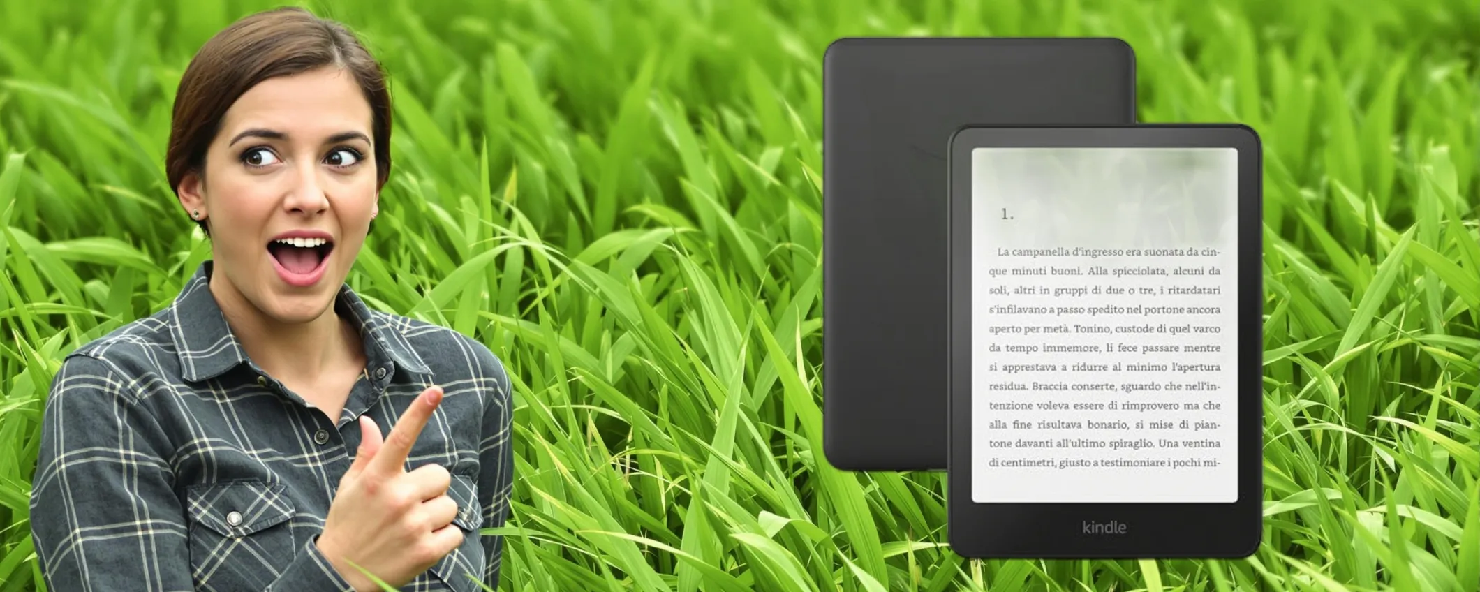 Tutti i libri che vuoi DOVE VUOI con il Kindle Paperwhite in offerta esplosiva