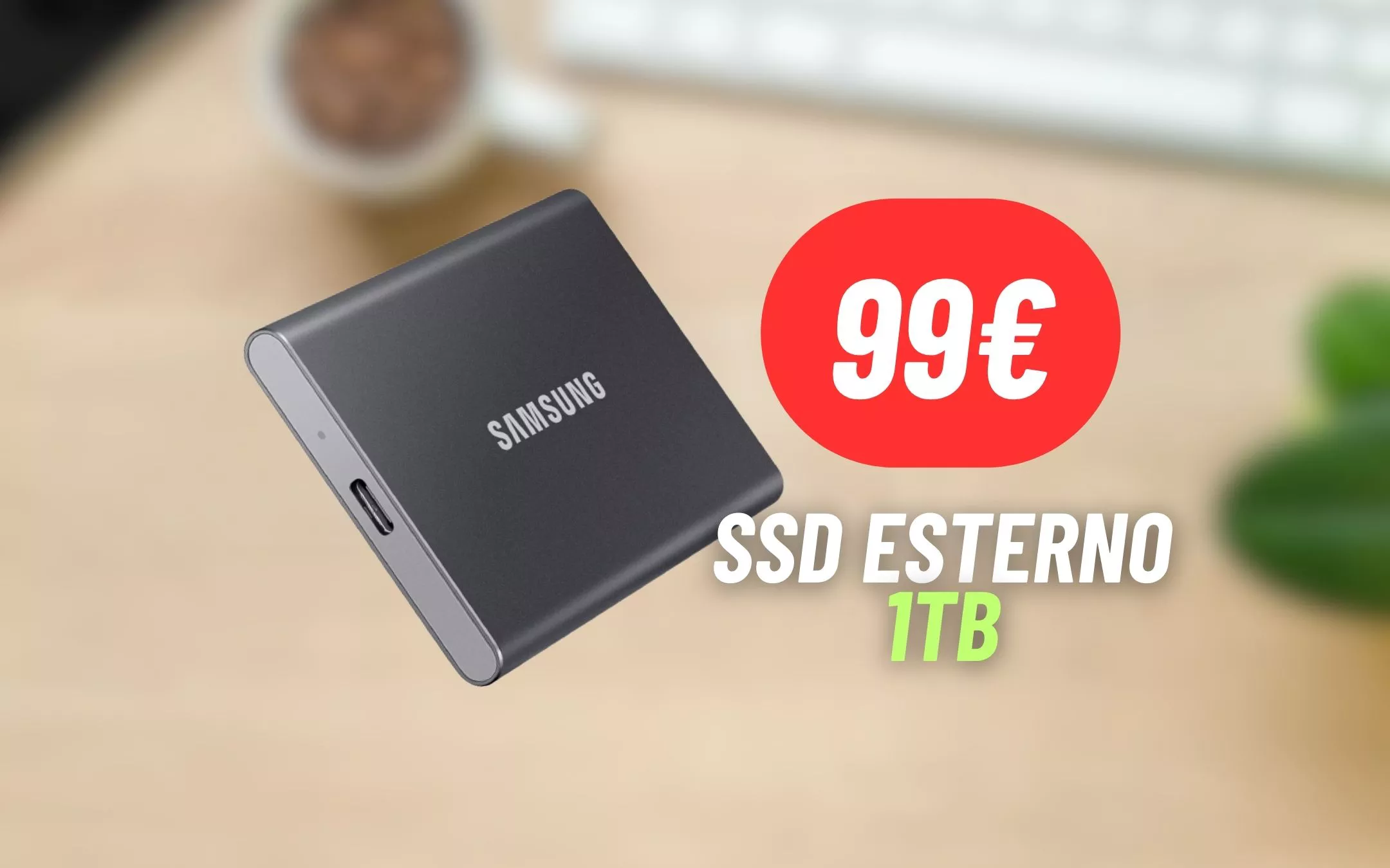 1TB di storage a soli 99€ con l’SSD  …
