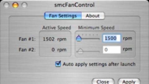 smc Fan Control: raffreddare il nostro MacBook Pro