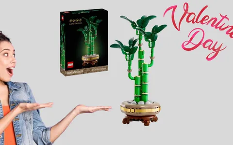 Speciale San Valentino: modellino LEGO Bambù del Buon Auspicio a soli 23€