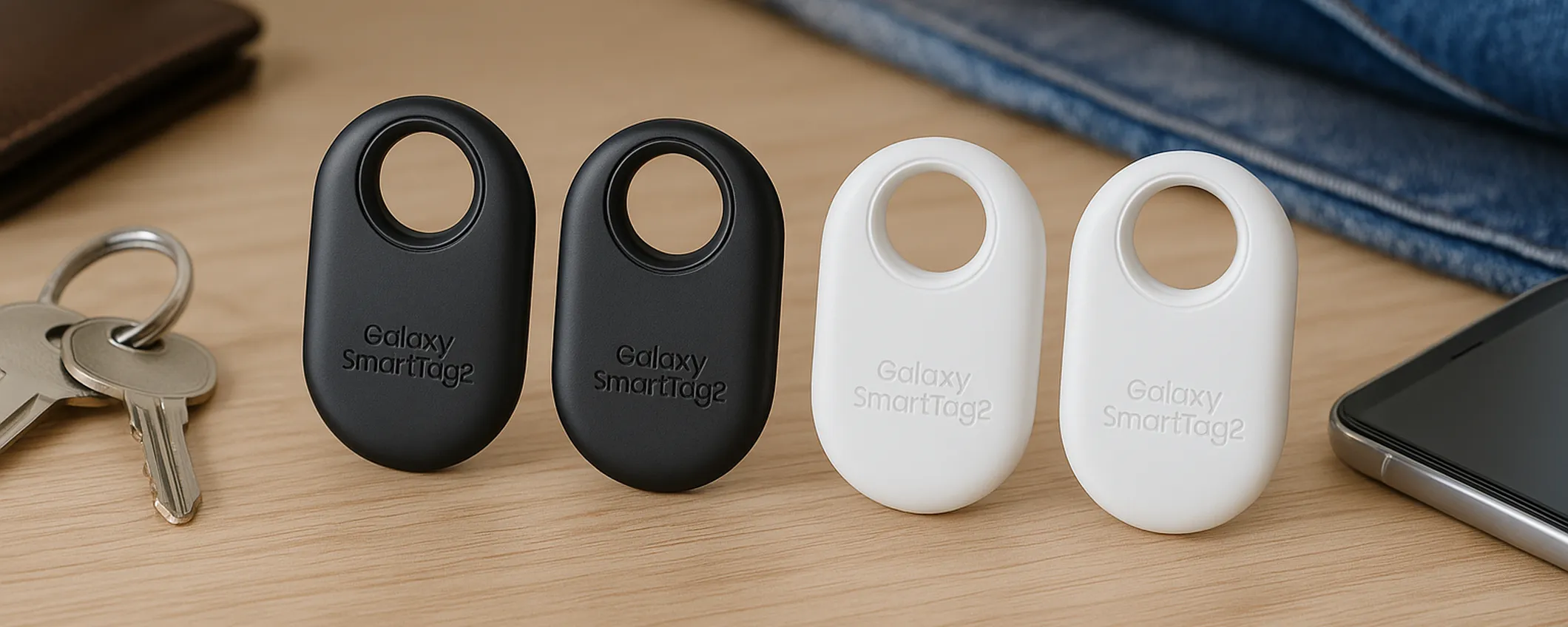 Samsung Galaxy SmartTag2: set da 4 localizzatori a meno di metà prezzo