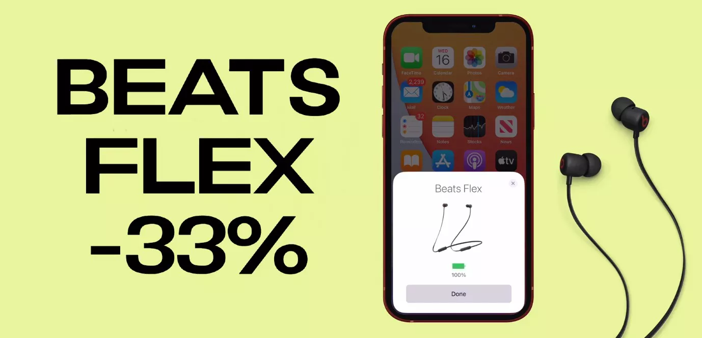 Beats Flex con chip Apple W1: PREZZO BOMBA su Amazon con lo sconto del 33%