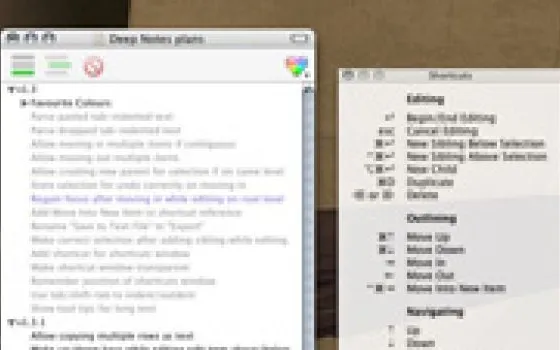 Deep Notes: notepad gerarchico