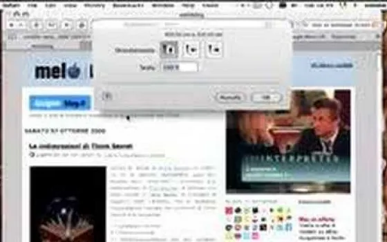 Creare screenshot di pagine web