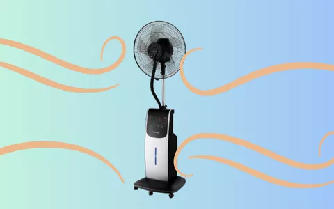 COMBATTI IL CALDO con il Ventilatore digitale con NEBULIZZATORE in PROMOZIONE