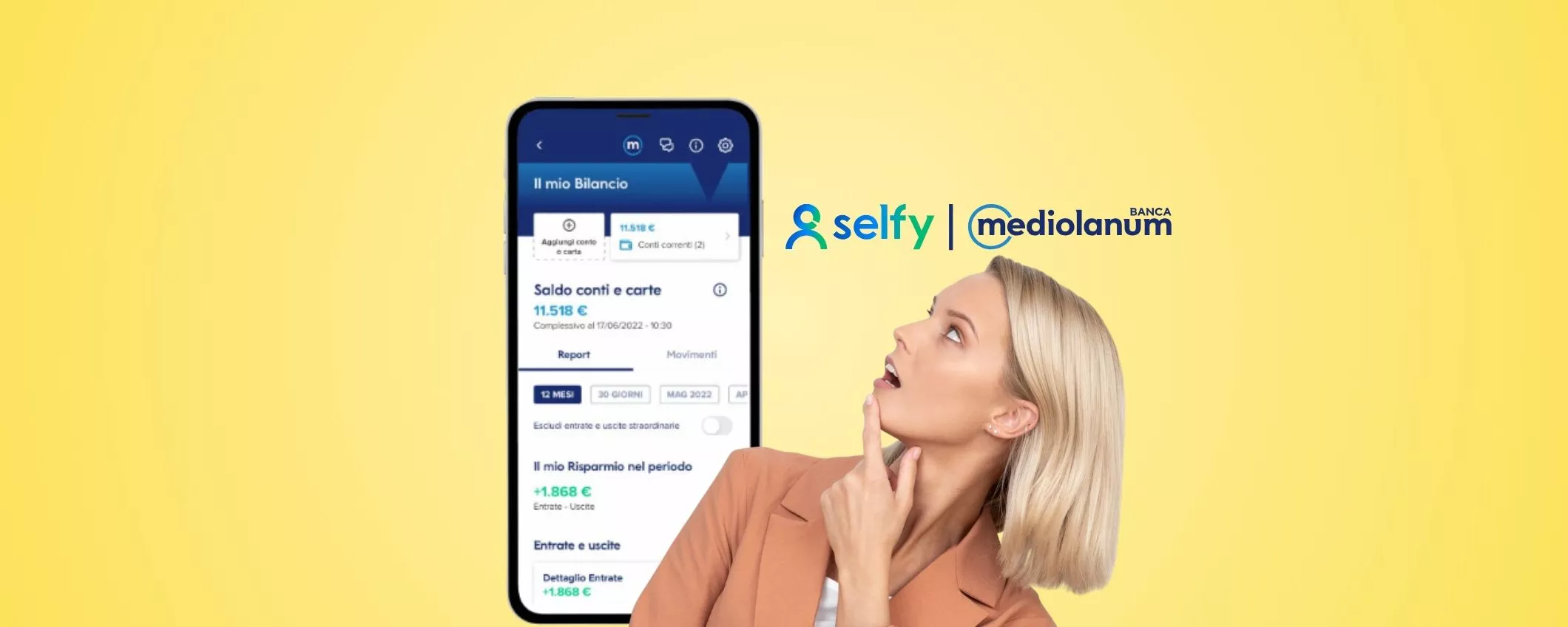 SelfyConto: il conto con gli interessi al 5% e zero spese