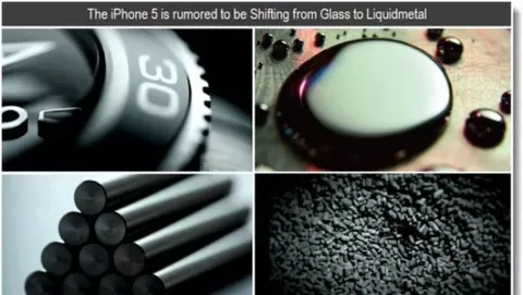 Nuovo iPhone in Liquidmetal più sottile, leggero e resistente