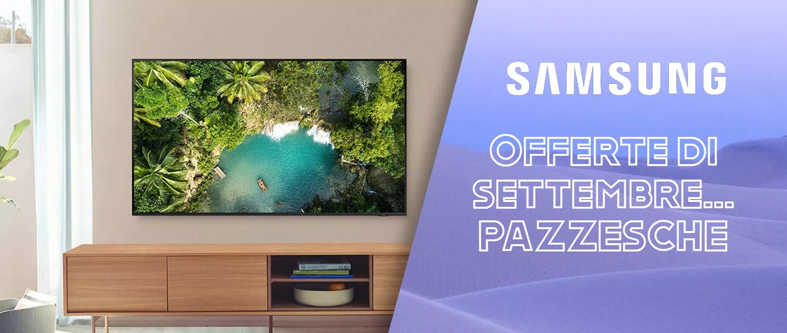 Samsung, Smart TV a PREZZI FOLLI con gli sconti Amazon di settembre