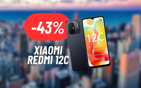CALA A PICCO il prezzo dello Xiaomi Redmi 12C con il maxi sconto su Amazon
