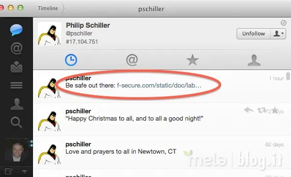 Schiller ammonisce sulla scarsa sicurezza di Android