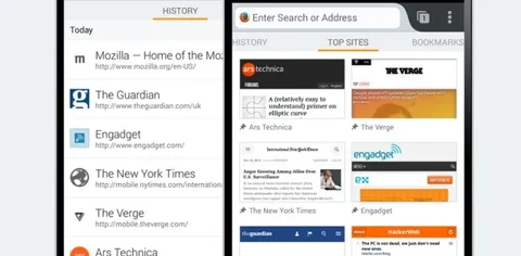 Firefox 26 Beta, nuova home su Android