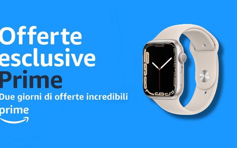 Offerte Esclusive Prime: Apple Watch Series 7 da 45mm a poco più di 400€